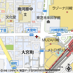 日本調剤　川崎幸薬局周辺の地図