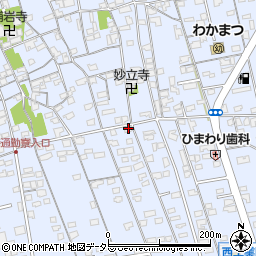 鳥取県境港市外江町2472周辺の地図