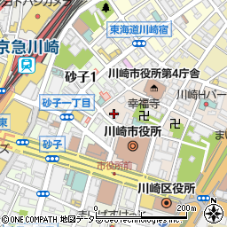 社団法人川崎市弘済会周辺の地図