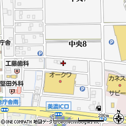 岐阜県美濃市中央10丁目92周辺の地図