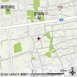 鳥取県境港市中野町653周辺の地図