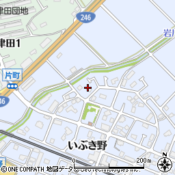 神奈川県横浜市緑区いぶき野51-3周辺の地図