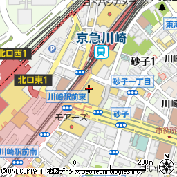 スイーツパラダイス SWEETS PARADISE 川崎店周辺の地図
