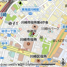 天台宗幸福寺周辺の地図