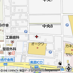 岐阜県美濃市中央10丁目91周辺の地図