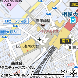 神奈川県相模原市南区相模大野3丁目12-13周辺の地図