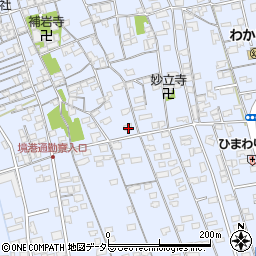 鳥取県境港市外江町2961周辺の地図