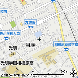 蓮向寺周辺の地図