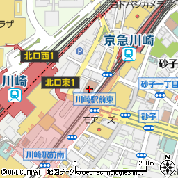 川崎市役所経済労働局　産業政策部消費者行政センター室長企画係周辺の地図