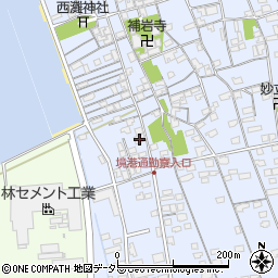 鳥取県境港市外江町3429周辺の地図