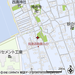 鳥取県境港市外江町3350周辺の地図