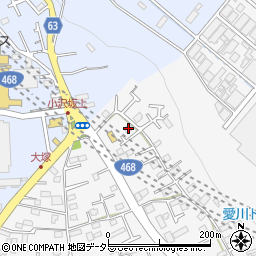 神奈川県愛甲郡愛川町中津1925周辺の地図