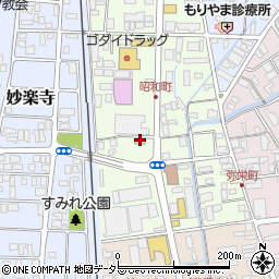 ファミリーマート豊岡昭和町店周辺の地図