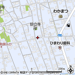 鳥取県境港市外江町2491周辺の地図