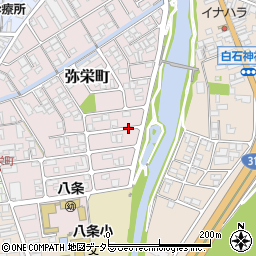 兵庫県豊岡市弥栄町6周辺の地図