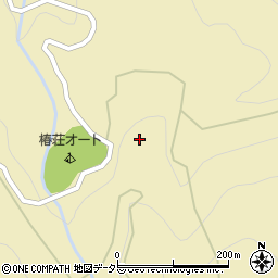 山梨県南都留郡道志村椿3990周辺の地図