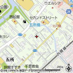 小宮山精肉店周辺の地図