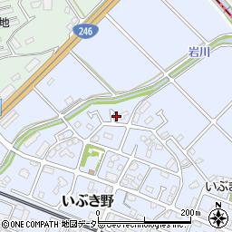 神奈川県横浜市緑区いぶき野51-21周辺の地図