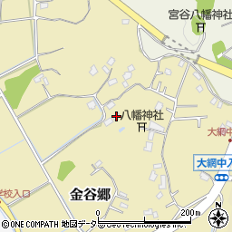 千葉県大網白里市金谷郷377周辺の地図