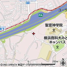 神奈川県横浜市緑区西八朔町830周辺の地図