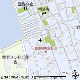 鳥取県境港市外江町3426-3周辺の地図