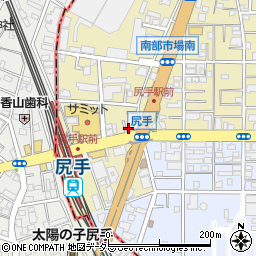 元祖ニュータンタンメン本舗 尻手店周辺の地図