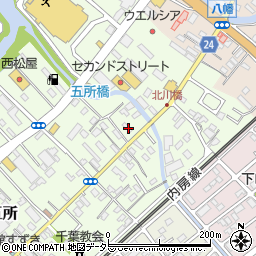 千葉県市原市五所1651周辺の地図