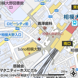 神奈川県相模原市南区相模大野3丁目12-15周辺の地図