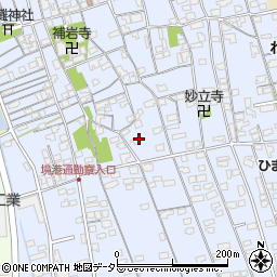 鳥取県境港市外江町2963周辺の地図