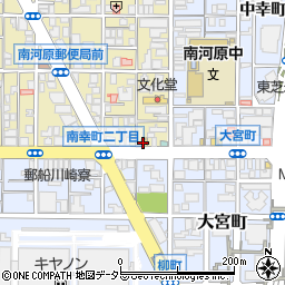 ローソンストア１００川崎南幸町二丁目店周辺の地図