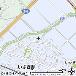 神奈川県横浜市緑区いぶき野51-11周辺の地図