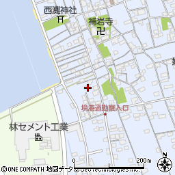 鳥取県境港市外江町3426周辺の地図
