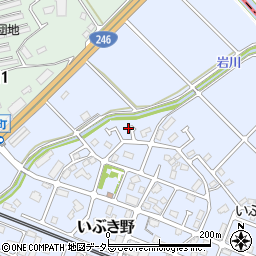 神奈川県横浜市緑区いぶき野51-25周辺の地図