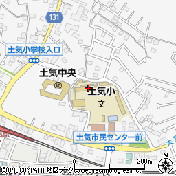 千葉市立土気小学校周辺の地図