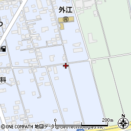 鳥取県境港市外江町1815周辺の地図