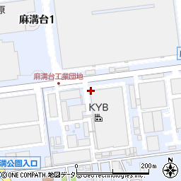 カヤバ工業株式会社　相模工場生産技術部周辺の地図