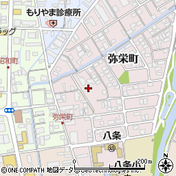 兵庫県豊岡市弥栄町4周辺の地図