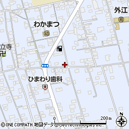 鳥取県境港市外江町2207-3周辺の地図
