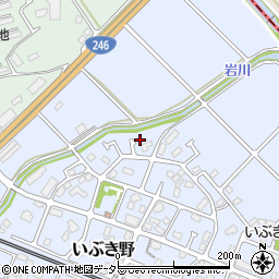 神奈川県横浜市緑区いぶき野51周辺の地図