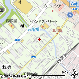 千葉県市原市五所1648周辺の地図