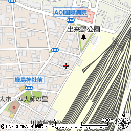 冨士レジン工業株式会社　東京工場周辺の地図
