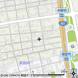 鳥取県境港市中野町12周辺の地図