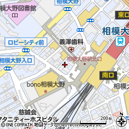 神奈川県相模原市南区相模大野3丁目12-17周辺の地図