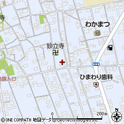 鳥取県境港市外江町2488-3周辺の地図