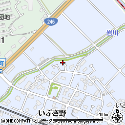 神奈川県横浜市緑区いぶき野51-26周辺の地図