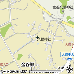 千葉県大網白里市金谷郷377-2周辺の地図