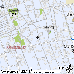 鳥取県境港市外江町2960周辺の地図