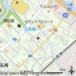千葉県市原市五所1649周辺の地図