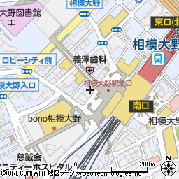 相模大野ＣＨＵＢＯはっぴ駅前店周辺の地図