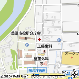 岐阜県美濃市中央10丁目265周辺の地図